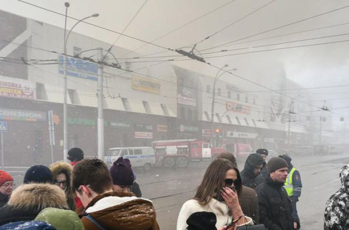 Очевидец сказал всю правду о пожаре в ТЦ «Зимняя вишня» в Кемерово