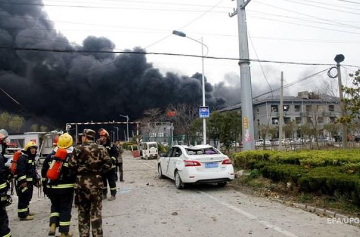 В Китайской народной республике на заводе произошел взрыв, есть жертвы